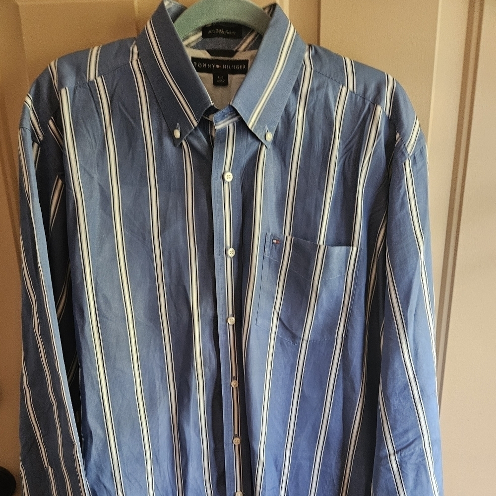 Tommy Hilfiger 80's 2 Ply Fabric Shirt